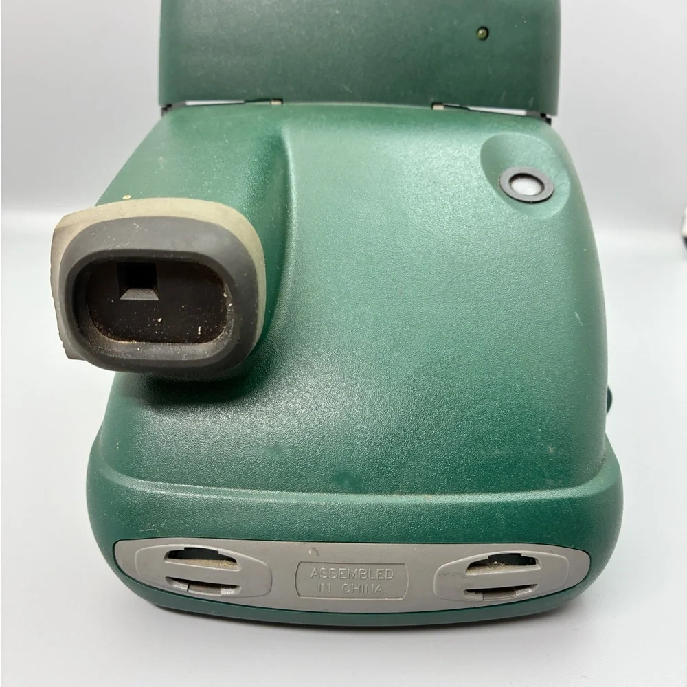 Y2K Polaroid OneStep Express‎ WORKING Green Instant Camera
